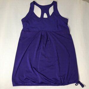 Old Navy Loose Fit Purple Racer Back Tank Top Medium